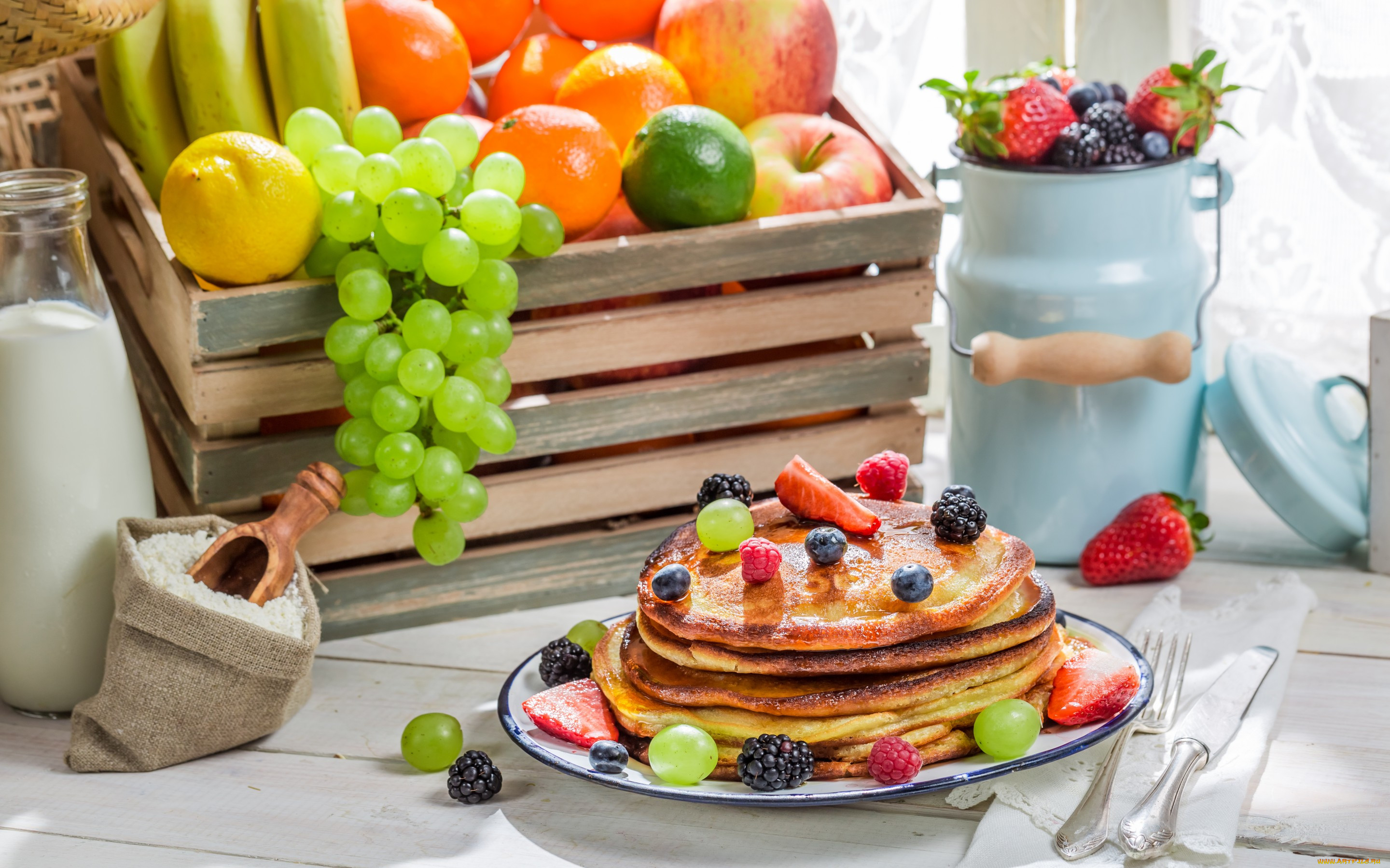 Fluffy Fruit Pancake Haven: Delivering Pancake Perfection to Your Doorstep!